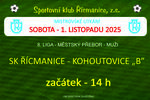 Fotbal 1. 11. 2025